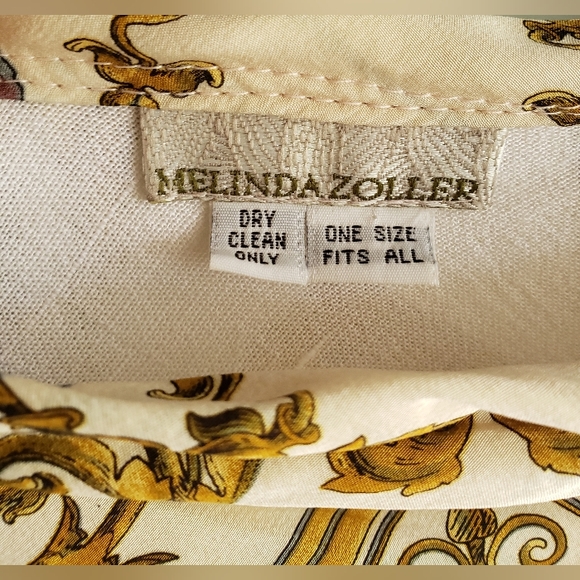 Vintage Melinda Zoller Silk Skirt, One Size, pre'owned - Picture 6 of 10
